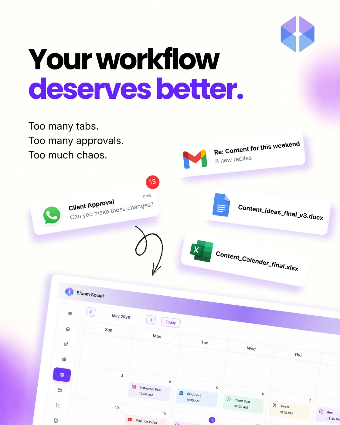Bloom — social creative